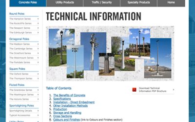 Concrete Poles – Technical Information