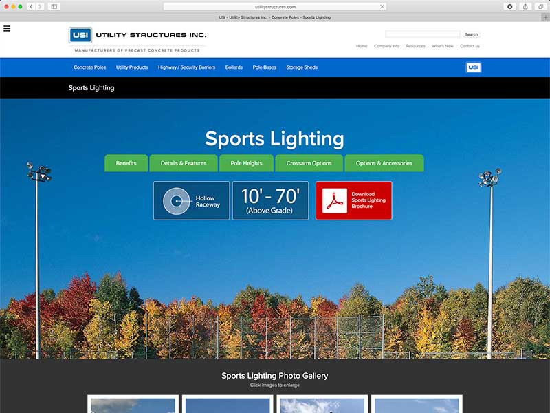 Updated Sports Lighting Section